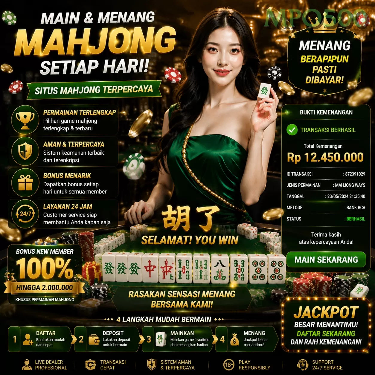 Main mpo5001 Menang Jackpot Besar